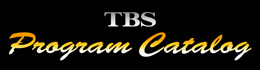 TBS program catalog